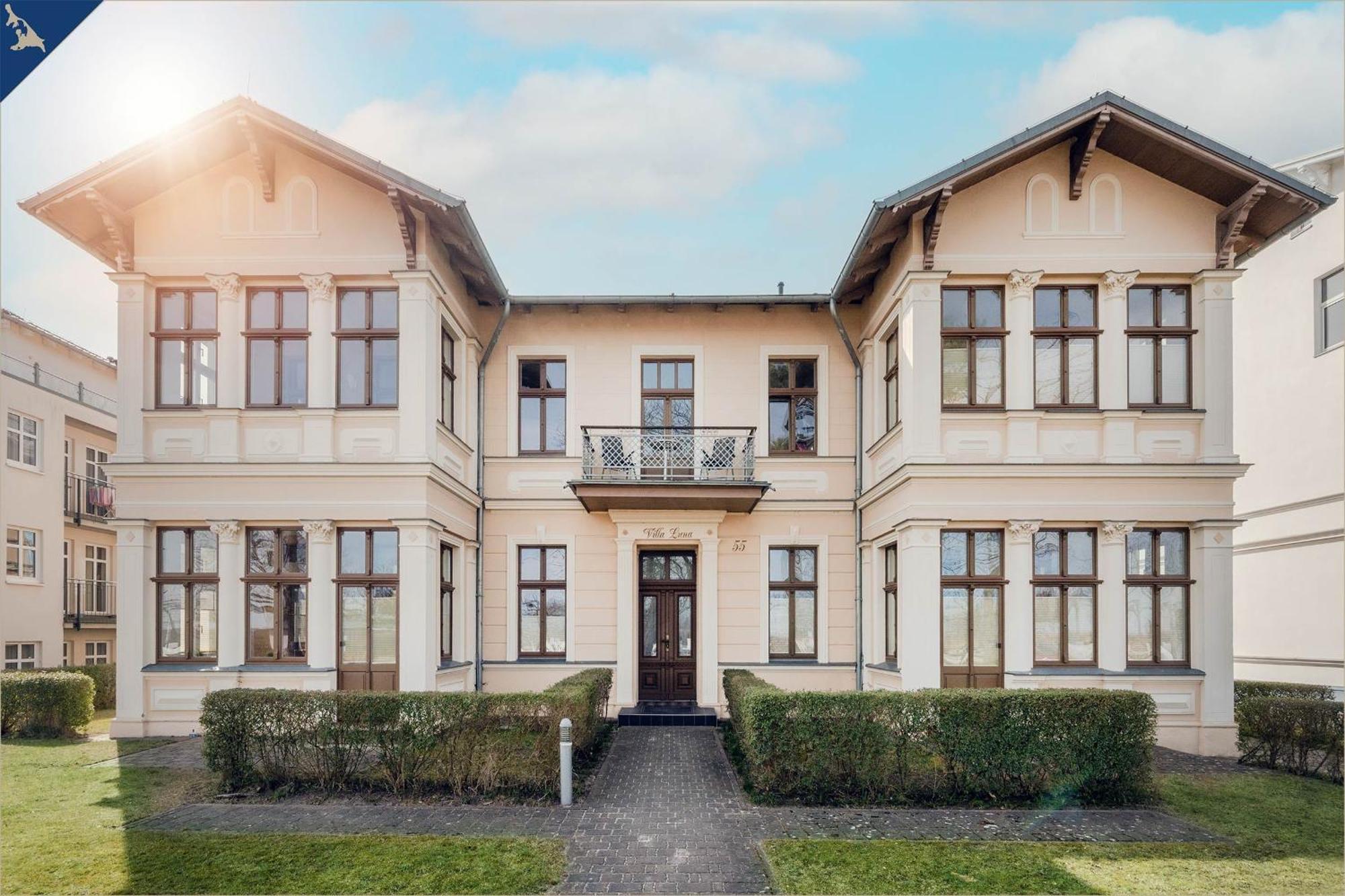 Villa Luna Ferienwohnung Achterdeck Херингсдорф Экстерьер фото